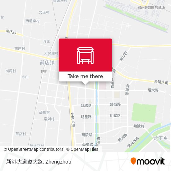 新港大道遵大路 map