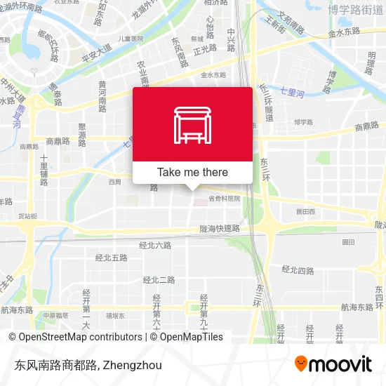 东风南路商都路 map