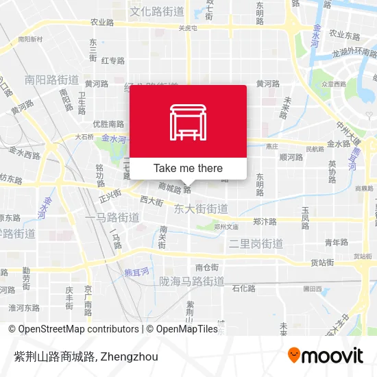紫荆山路商城路 map