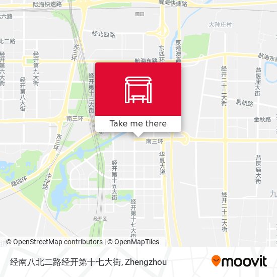 经南八北二路经开第十七大街 map
