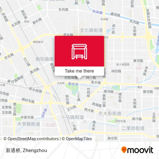 新通桥 map
