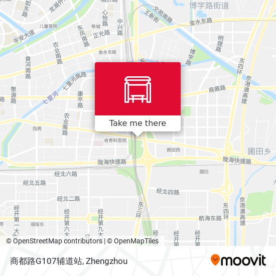 商都路G107辅道站 map