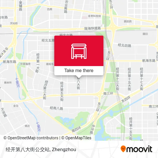 经开第八大街公交站 map