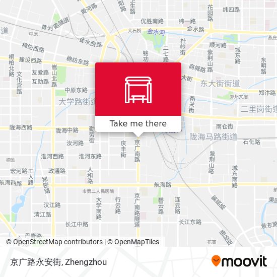 京广路永安街 map