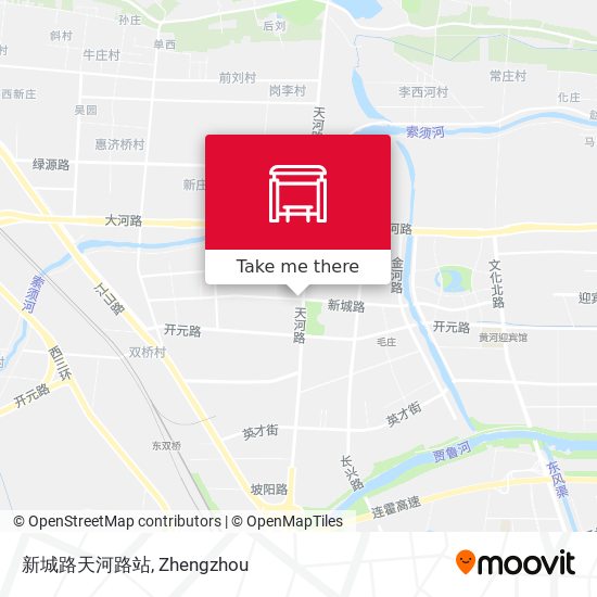 新城路天河路站 map