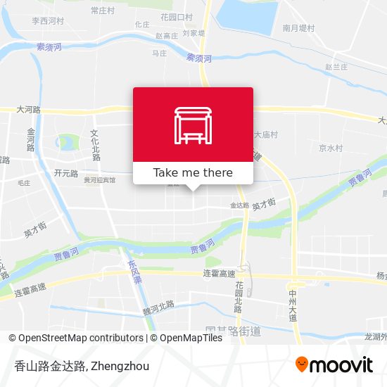 香山路金达路 map