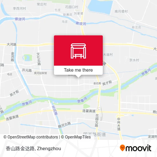 香山路金达路 map