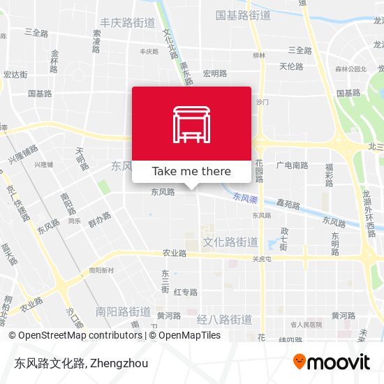 东风路文化路 map