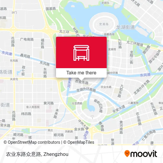 农业东路众意路 map