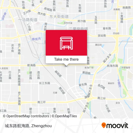 城东路航海路 map