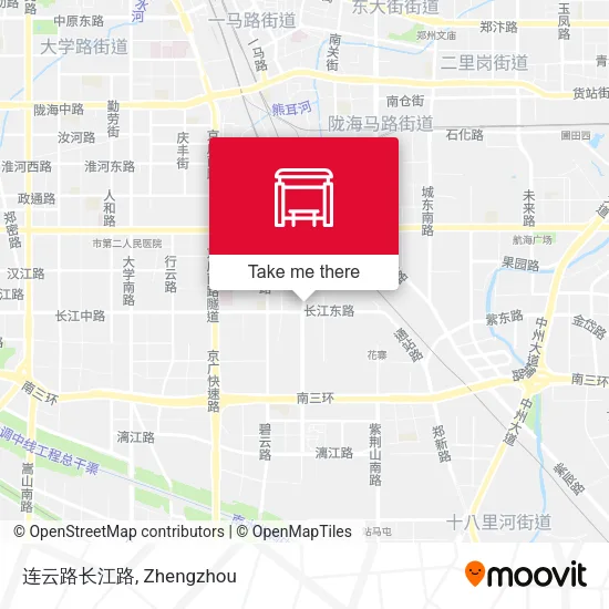 连云路长江路 map