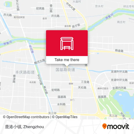 鹿港小镇 map