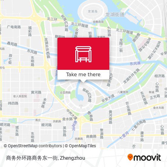 商务外环路商务东一街 map