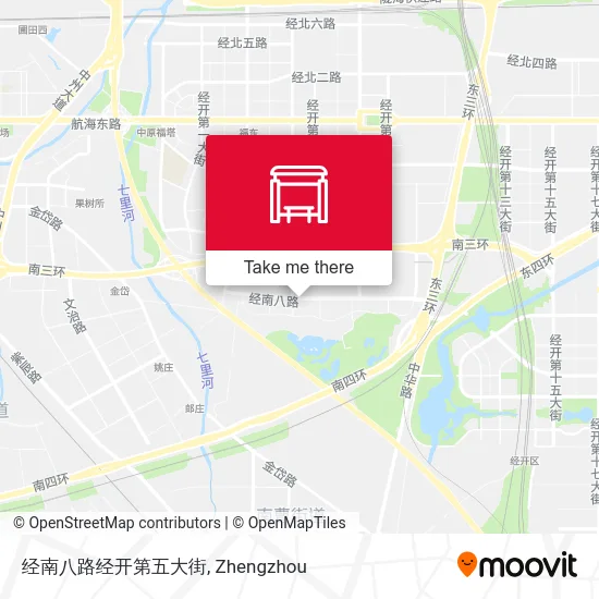 经南八路经开第五大街 map