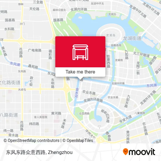东风东路众意西路 map