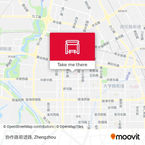 协作路前进路 map