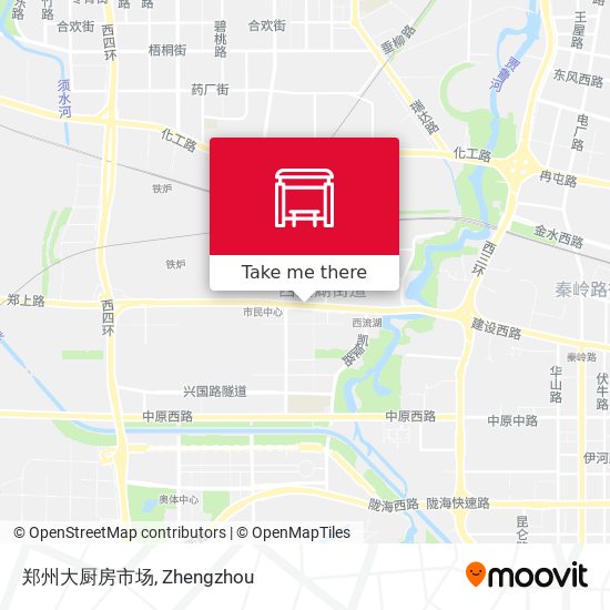 郑州大厨房市场 map