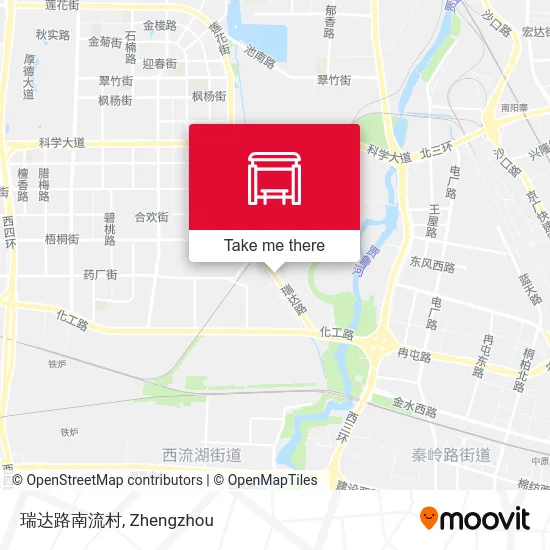 瑞达路南流村 map