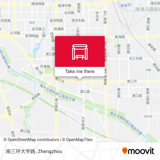 南三环大学路 map