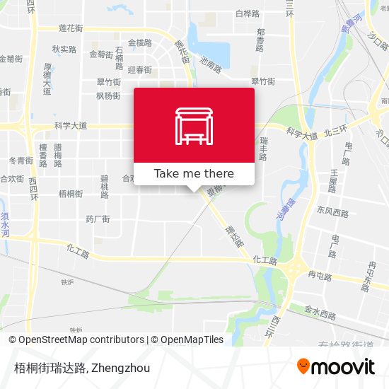 梧桐街瑞达路 map