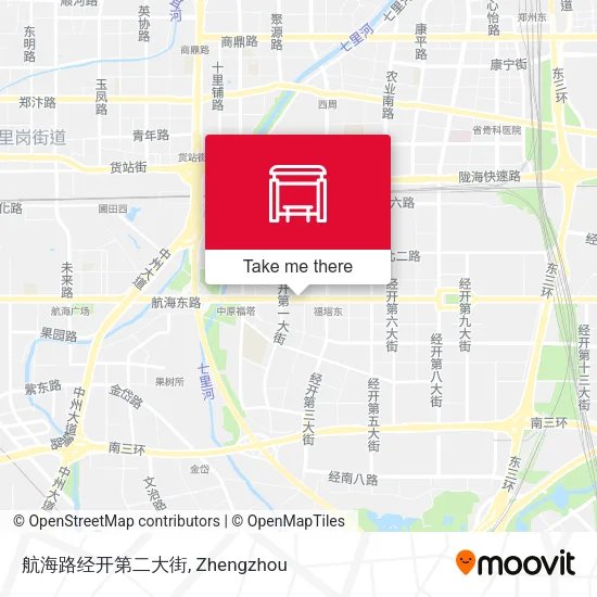 航海路经开第二大街 map