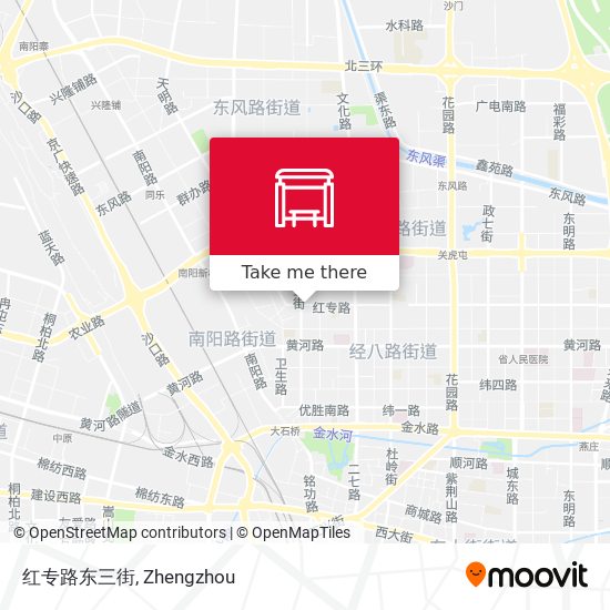 红专路东三街 map