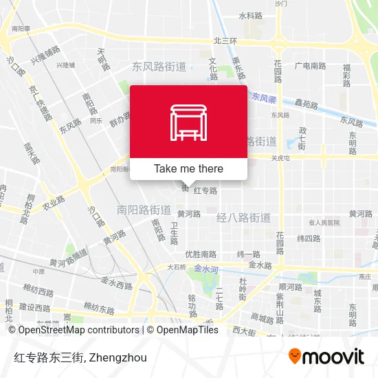 红专路东三街 map