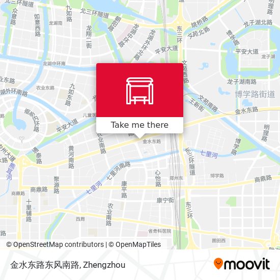 金水东路东风南路 map