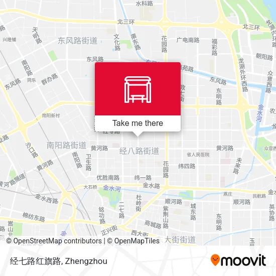 经七路红旗路 map