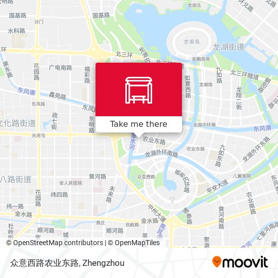 众意西路农业东路 map