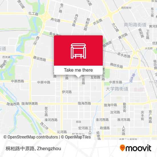 桐柏路中原路 map