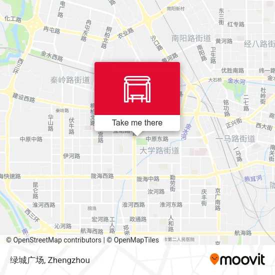 绿城广场 map