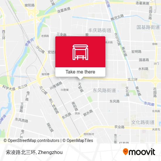 索凌路北三环 map