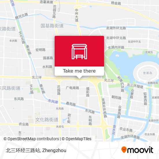 北三环经三路站 map