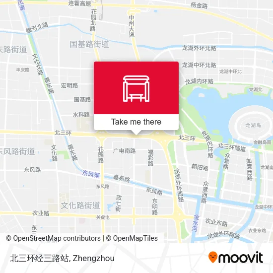 北三环经三路站 map