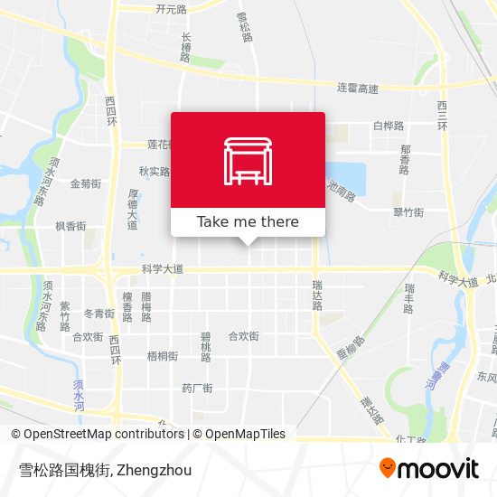 雪松路国槐街 map