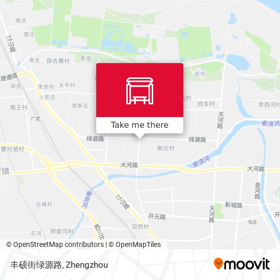 丰硕街绿源路 map