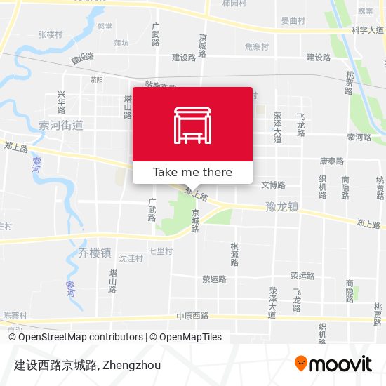 建设西路京城路 map