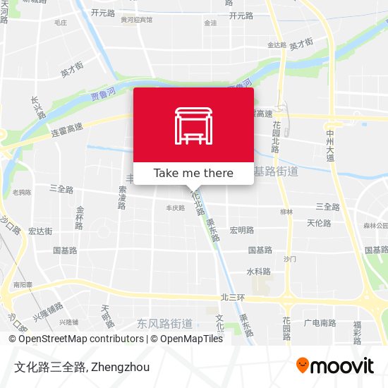 文化路三全路 map