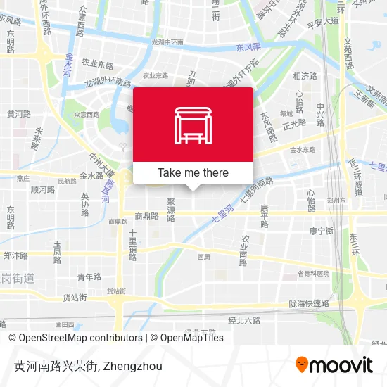 黄河南路兴荣街 map