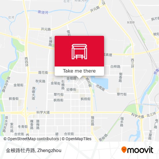 金梭路牡丹路 map