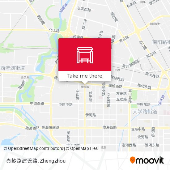 秦岭路建设路 map