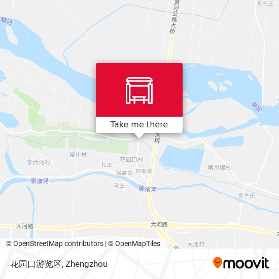 花园口游览区 map