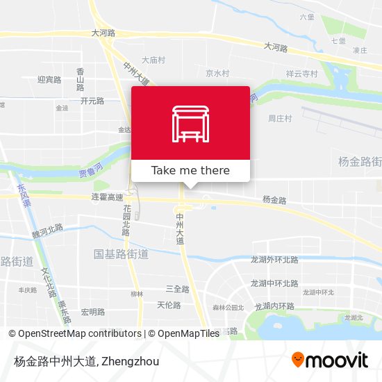 杨金路中州大道 map
