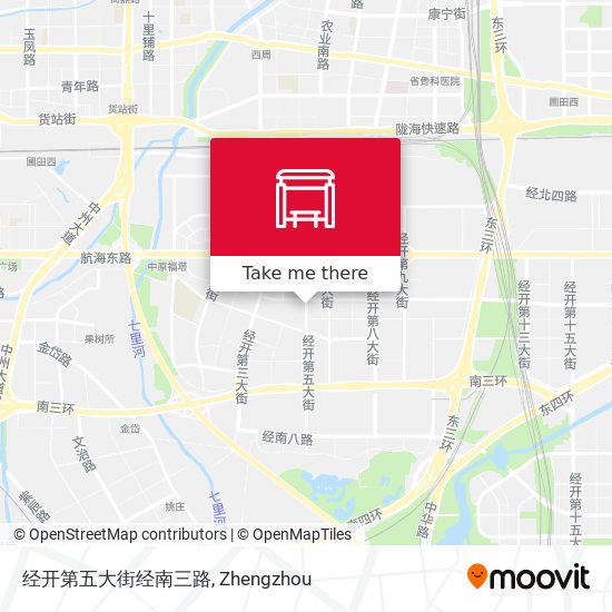 经开第五大街经南三路 map
