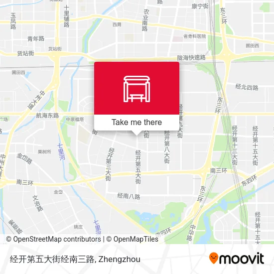 经开第五大街经南三路 map