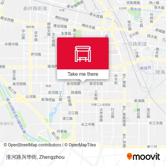 淮河路兴华街 map