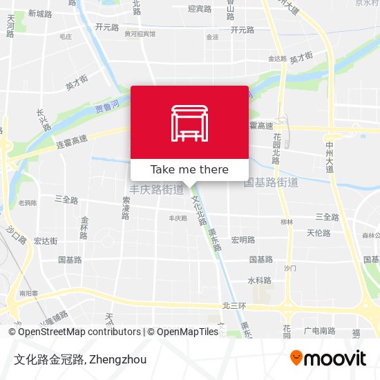 文化路金冠路 map