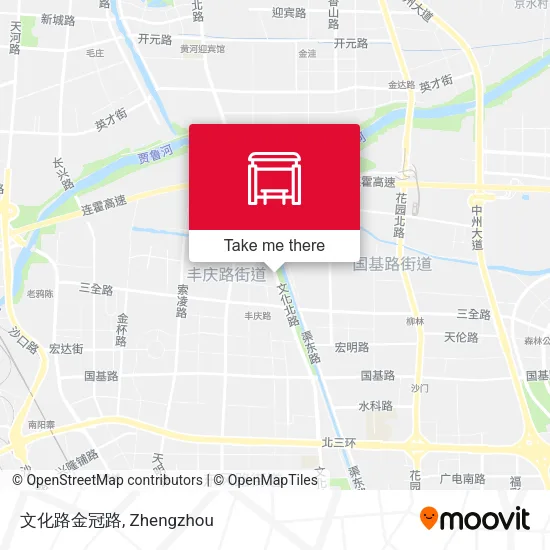 文化路金冠路 map
