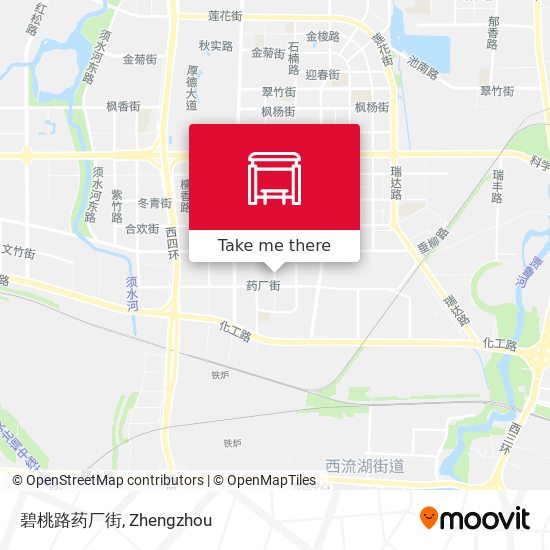 碧桃路药厂街 map